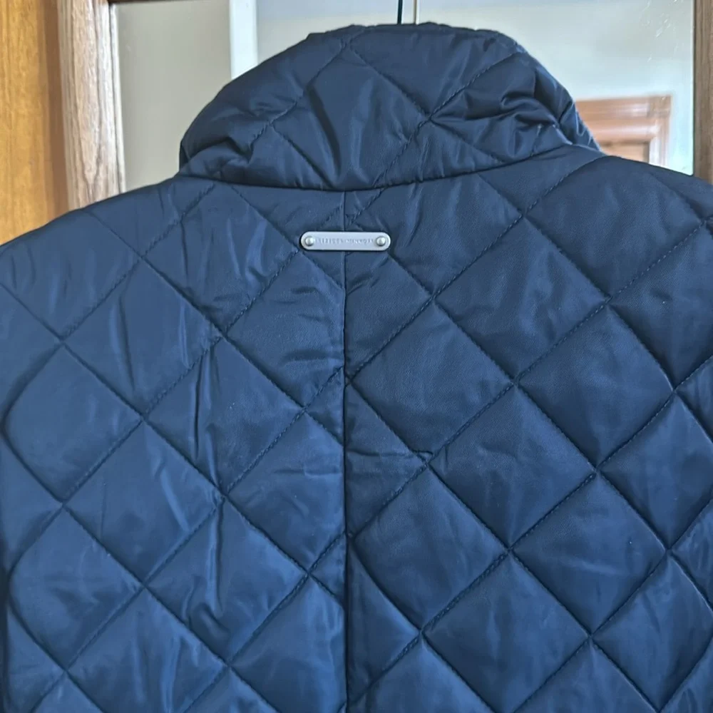 Rebecca Minkoff Black Quilted Coat - Picture 7 of 8
